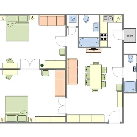 Lejlighed Luxury 150m2 On Wencelas Square With Private Garage Prag
